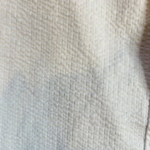 J. Crew White Seersucker Wide leg Drawstring Waist Coastal Beach Pants Size S - Picture 8 of 10